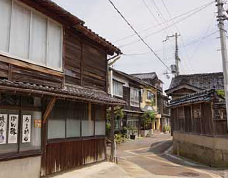Takeno town homes streets