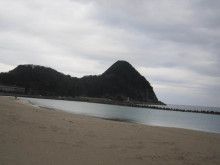 １２月１５日竹野浜の様子です