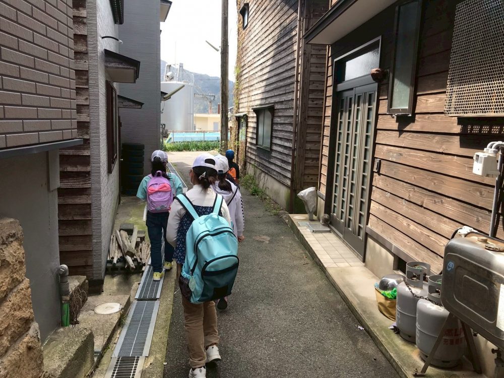 竹野まち歩きガイドツアー（竹野の町並み散策体験）